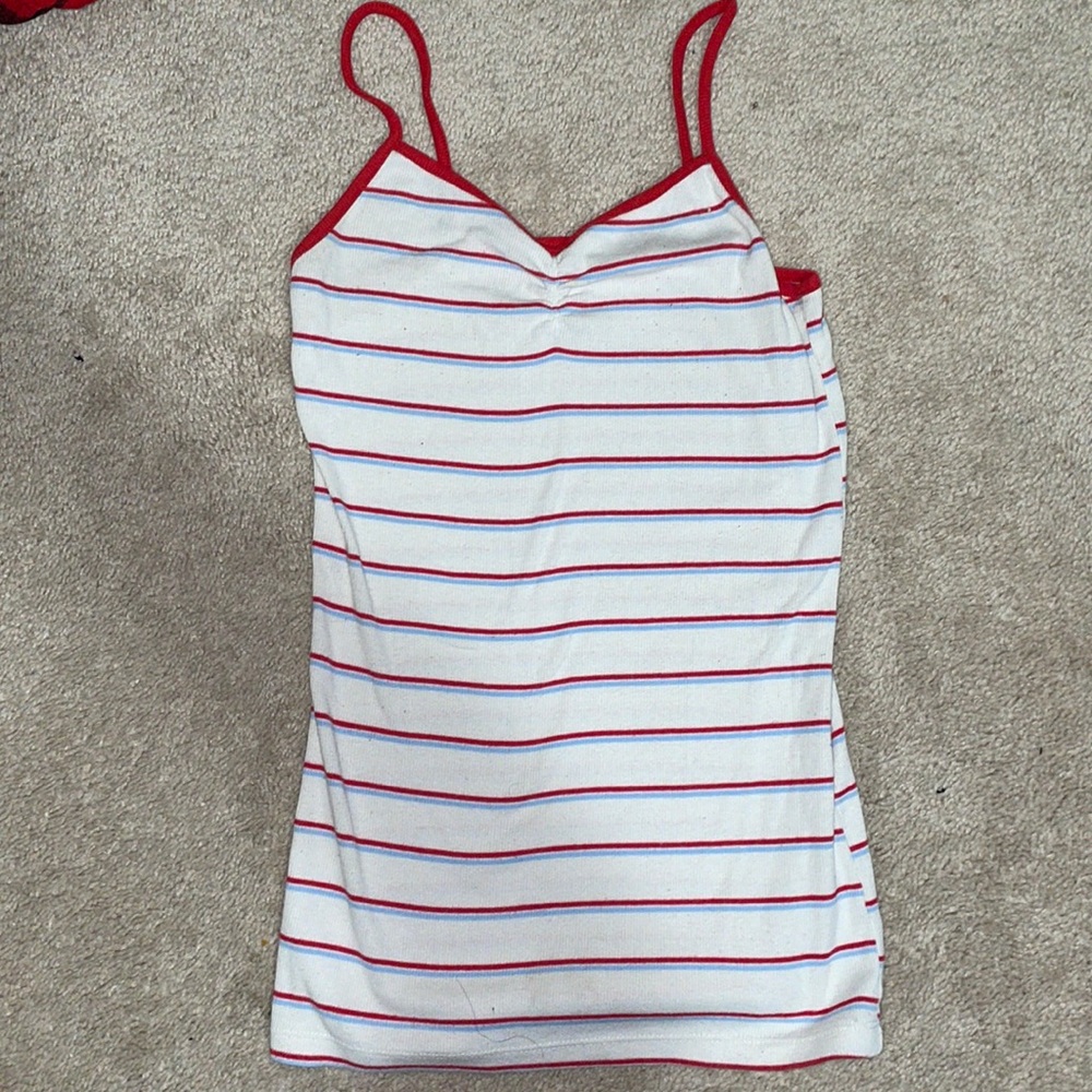 NOBO Red, Blue and White tank top. Size Small (3-5)